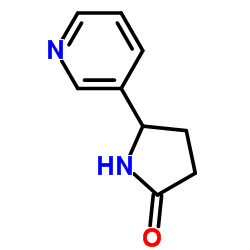 (R,S)-Norcotinine Structure