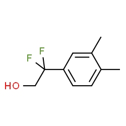 2-(3,4-dimethylphenyl)-2,2-difluoroethan-1-ol Structure