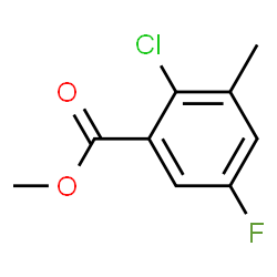 Methyl 2-chloro-5-fluoro-3-methylbenzoate picture