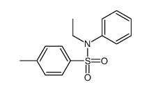 N-ethyl-4-methyl-N-phenyl-benzenesulfonamide结构式