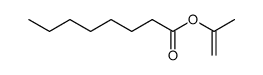 isopropenyl octanoate Structure