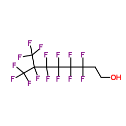 1H,1H,2H,2H-全氟-7-甲基辛-1-醇结构式
