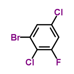 1-Bromo-2,5-dichloro-3-fluorobenzene Structure