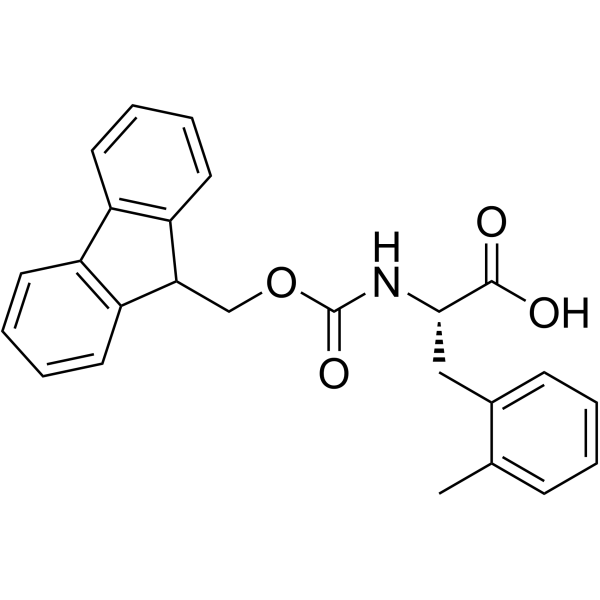 Fmoc-L-2-甲基苯丙氨酸结构式