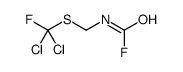 N-[[dichloro(fluoro)methyl]sulfanylmethyl]carbamoyl fluoride结构式