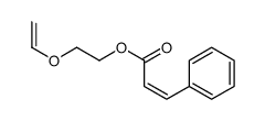 2-ethenoxyethyl 3-phenylprop-2-enoate Structure