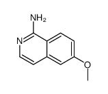 6-甲氧基异喹啉-1-胺结构式