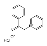 (NE)-N-(1-phenyl-2-pyridin-1-ium-1-ylethylidene)hydroxylamine,chloride Structure