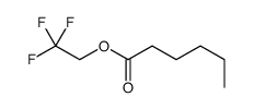 2,2,2-Trifluoroethyl hexanoate Structure