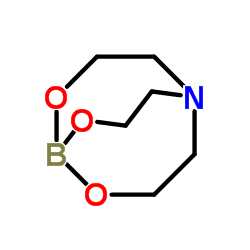 三乙醇胺硼酸酯结构式