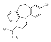 11-[3-(dimethylamino)propyl]-5,6-dihydrobenzo[b][1]benzazepin-3-ol结构式
