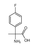 2-氨基-2-(4-氟苯基)-丙酸结构式