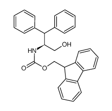 N-Fmoc-beta-苯基-l-苯丙氨醇结构式