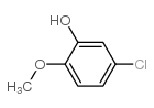 5-氯-2-甲氧基苯酚结构式