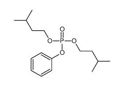 bis(3-methylbutyl) phenyl phosphate结构式