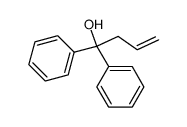 1,1-diphenyl-3-buten-1-ol Structure