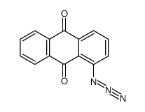 1-azidoanthracene-9,10-dione Structure