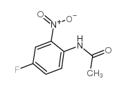 4'-氟-2'-硝基乙酰苯胺结构式