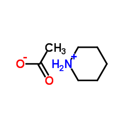 哌啶乙酸盐结构式