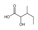 2-hydroxy-3-methylvaleric acid Structure