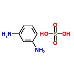 间苯二胺硫酸盐结构式