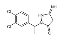 氯唑啉胺结构式