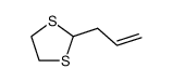 2-prop-2-enyl-1,3-dithiolane Structure