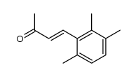 (E)-trimethyl phenyl butenone Structure