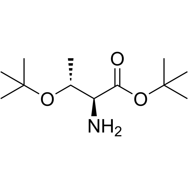 tBu-缬氨酸叔丁酯结构式