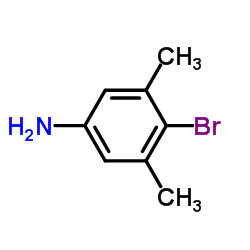 4-溴-3,5-二甲基苯胺结构式