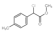 对甲基-Alpha-氯苯乙酸甲酯结构式