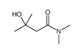 3-hydroxy-N,N,3-trimethylbutanamide结构式