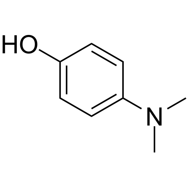 4-二甲氨基苯酚结构式