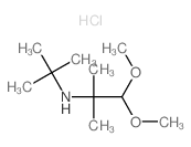 1,1-dimethoxy-2-methyl-N-tert-butyl-propan-2-amine Structure