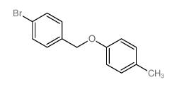 1-bromo-4-[(4-methylphenoxy)methyl]benzene结构式