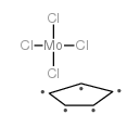 CYCLOPENTADIENYLMOLYBDENUM (V) TETRACHLORIDE Structure