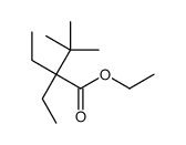 ethyl 2,2-diethyl-3,3-dimethylbutanoate结构式