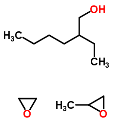 异辛醇聚氧乙烯聚氧丙烯醚9结构式