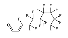 3,4,4,5,5,6,6,7,7,8,8,9,9,10,10,10-hexadecafluorodec-2-enal Structure