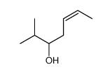 2-methylhept-5-en-3-ol结构式