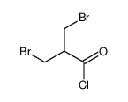 3-bromo-2-(bromomethyl)propanoyl chloride Structure