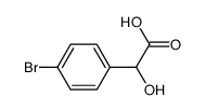 4-溴扁桃酸结构式