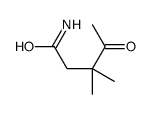 Pentanamide, 3,3-dimethyl-4-oxo- (9CI) Structure