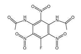 1,3-Diacetamido-5-fluoro-2,4,6-trinitrobenzene结构式