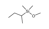sec-butyl(methoxy)dimethylsilane结构式