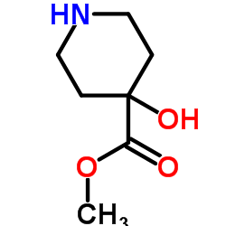 4-羟基哌啶-4-羧酸甲酯结构式