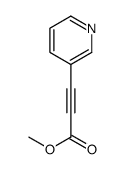 3-(3-吡啶基)丙炔酸甲酯结构式
