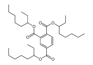 trioctan-3-yl benzene-1,2,4-tricarboxylate Structure