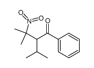2-(2-nitro-2-propyl)-3-methyl-1-phenyl-1-butanone Structure