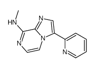 N-methyl-3-pyridin-2-ylimidazo[1,2-a]pyrazin-8-amine Structure